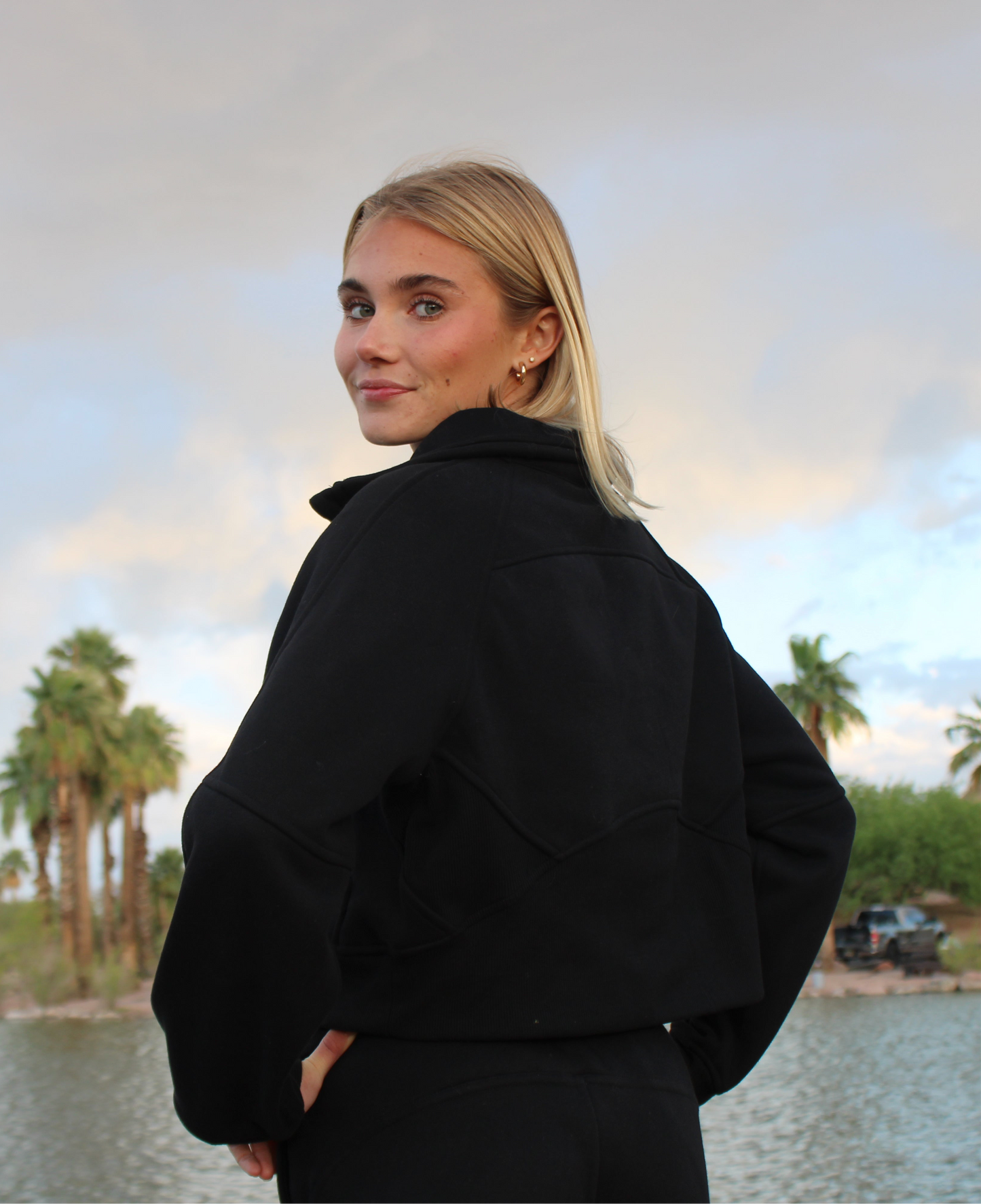Midnight Half Zip