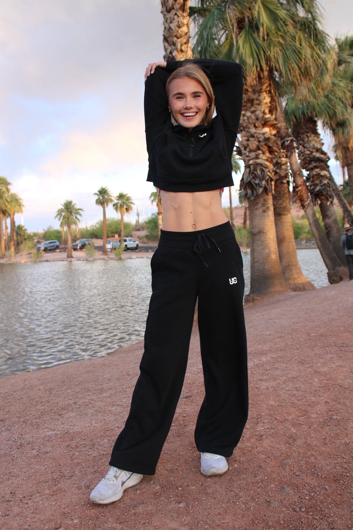 Midnight Flared Sweats