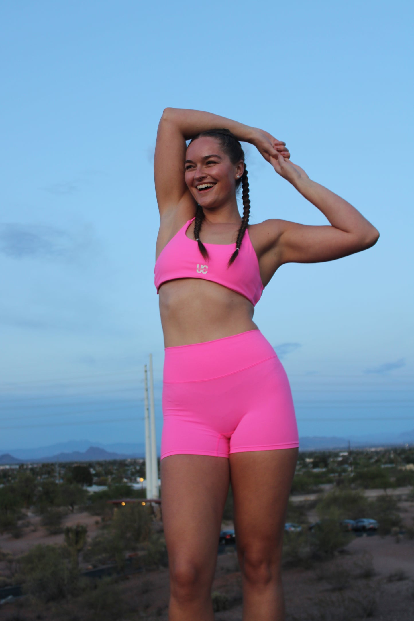 Uncontainable Barbie Shorts: Neon Pink