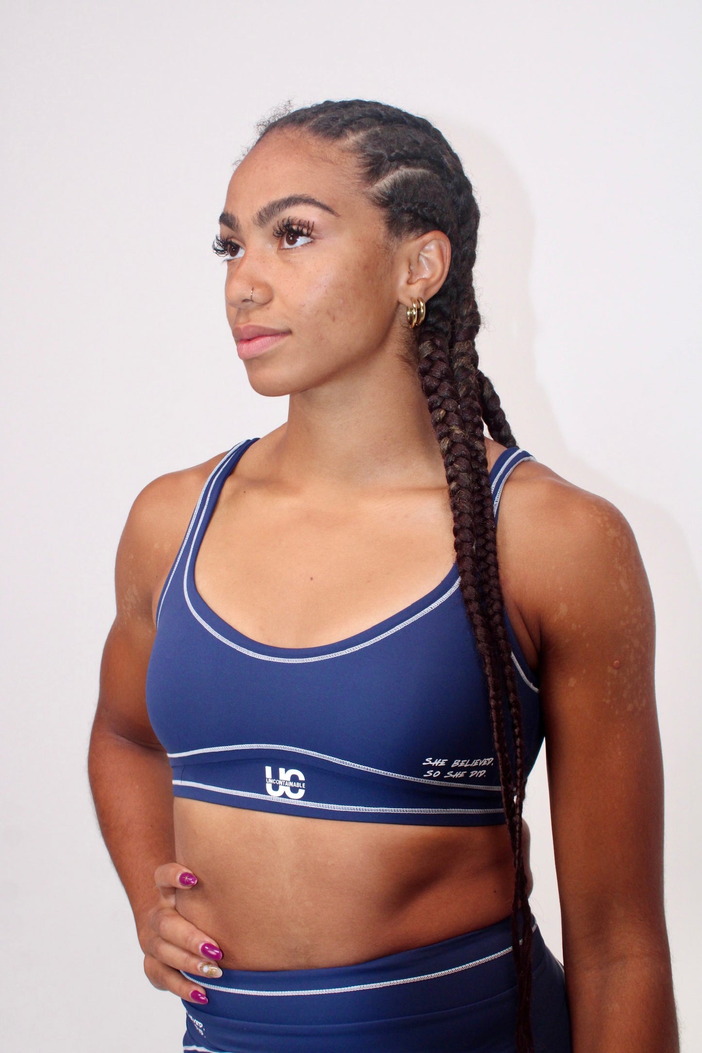 She Believed bra: Navy Blue