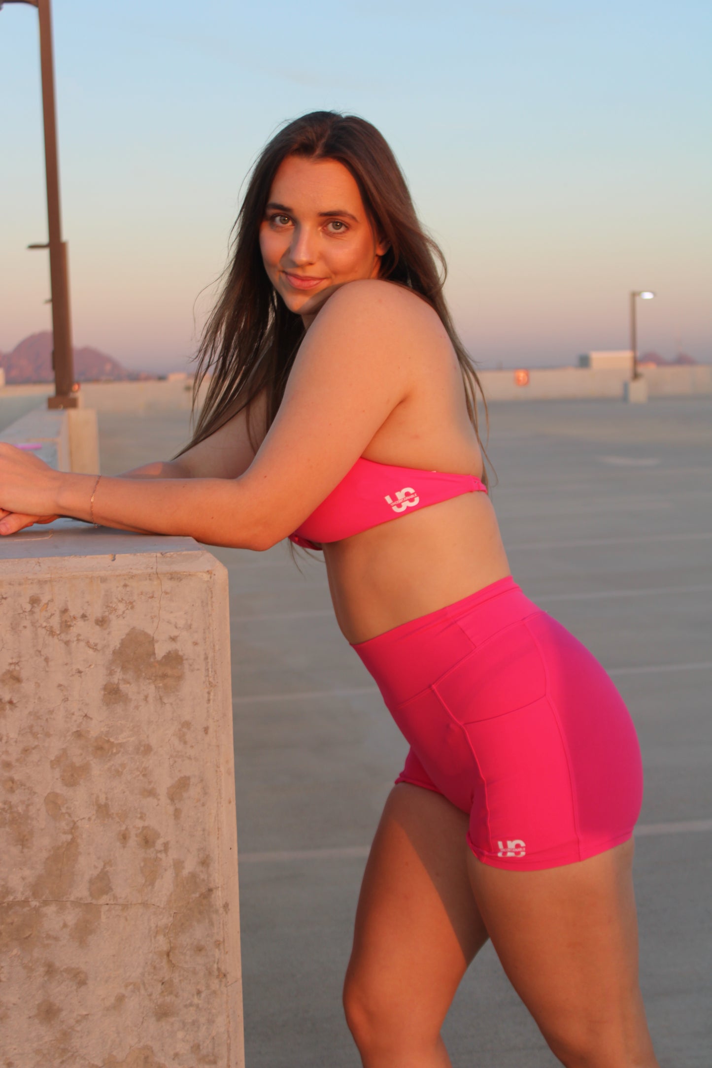 Ariel Shorts: Pink