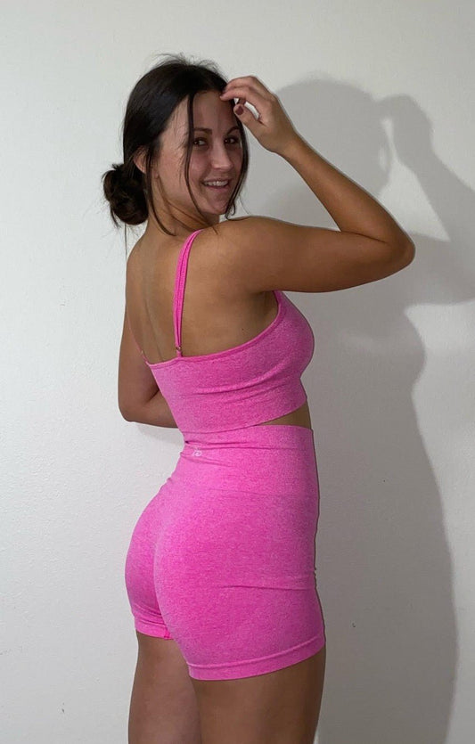 Biker Girl Shorts- Pink - UncontainableUSA