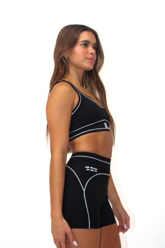 She Believed bra: Black