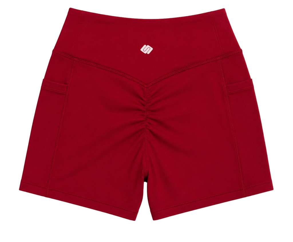 FORM V Cut SHORTS — Red