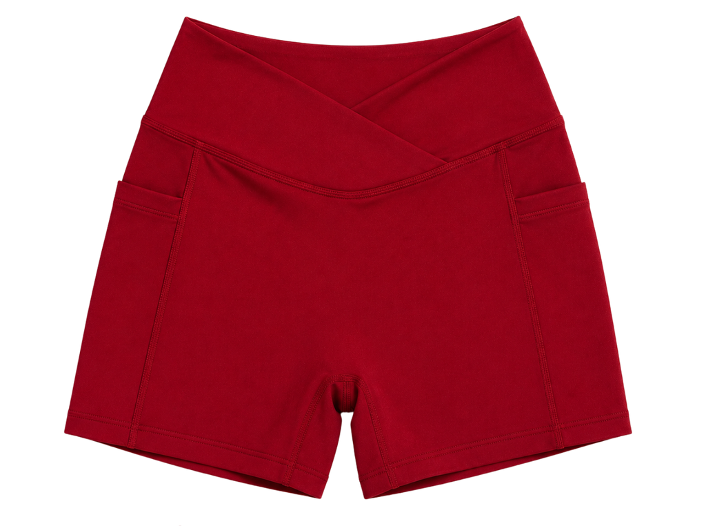 FORM V Cut SHORTS — Red