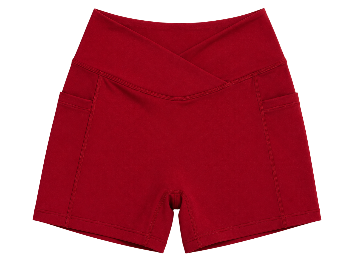 FORM V Cut SHORTS — Red