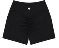 FORM V Cut SHORTS — Black