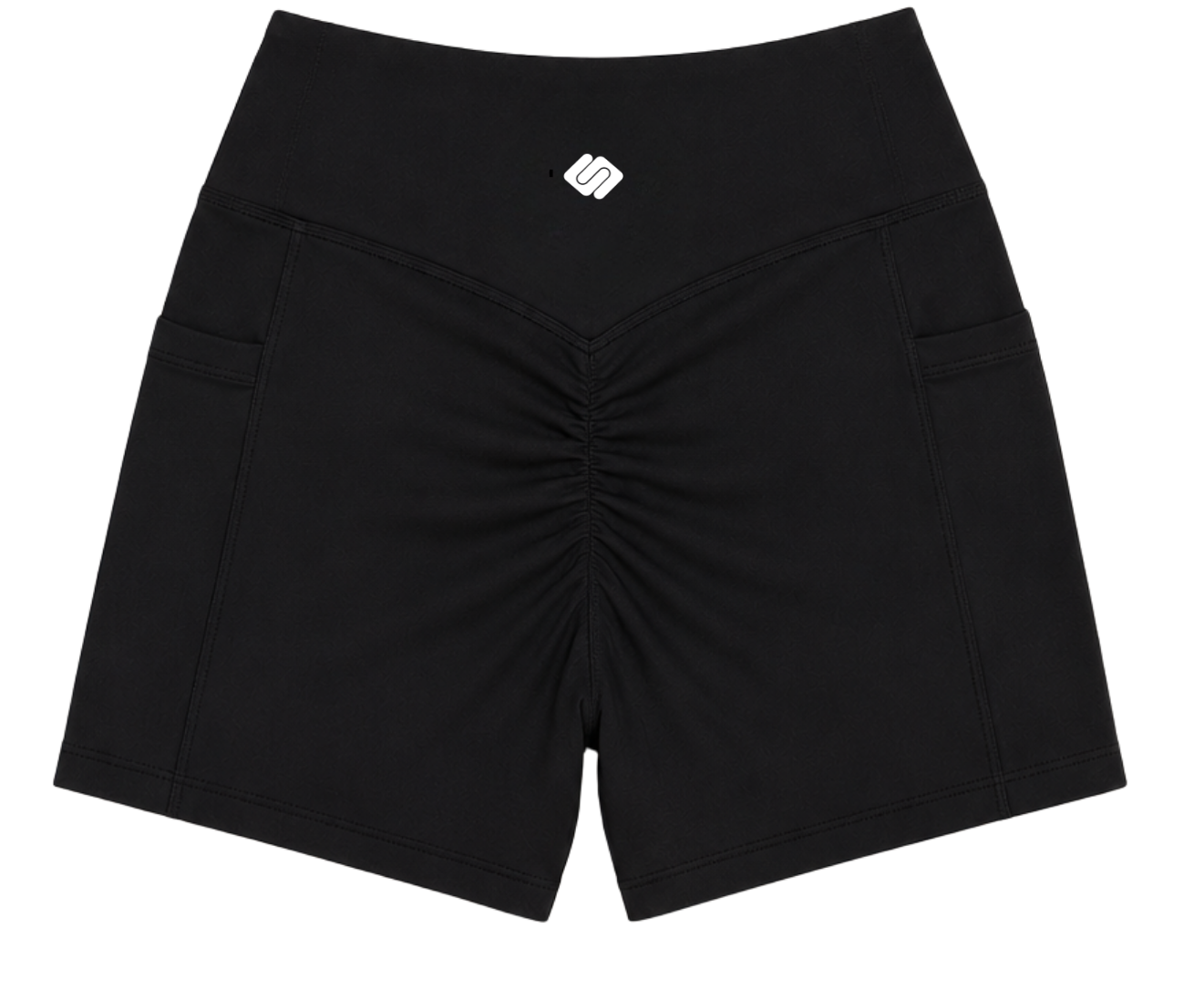 FORM V Cut SHORTS — Black
