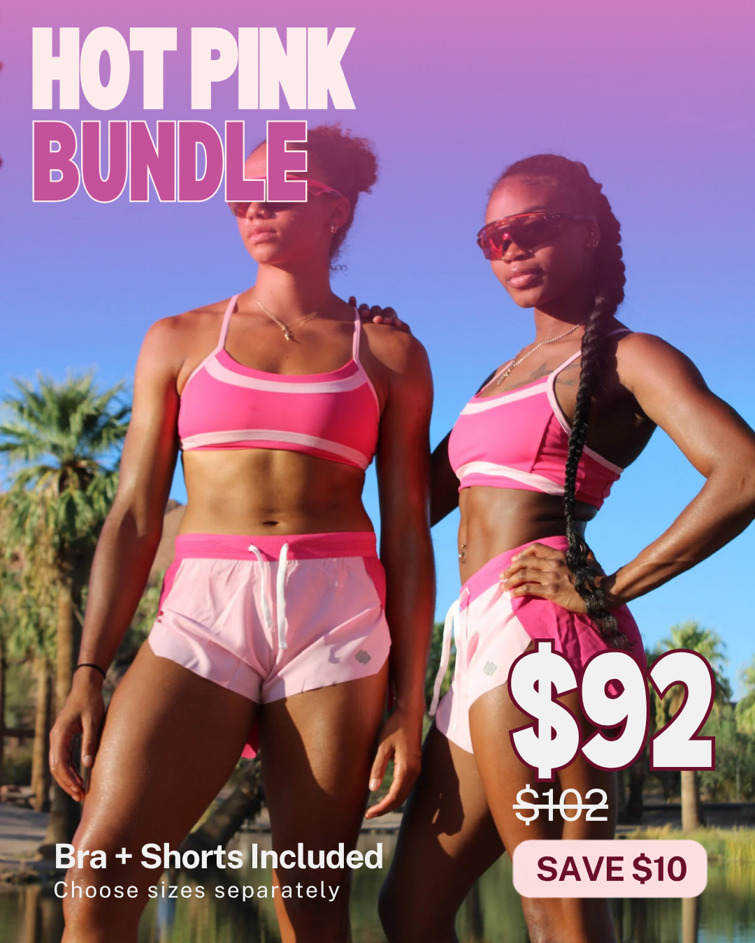 BUNDLE XTRA MILE SET "All Heart Pink"