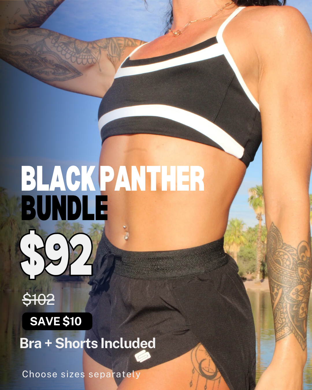 BUNDLE XTRA MILE SET – "Panther Black"