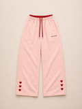 Acts of Self Love Sweatpants - Blush & Cherry