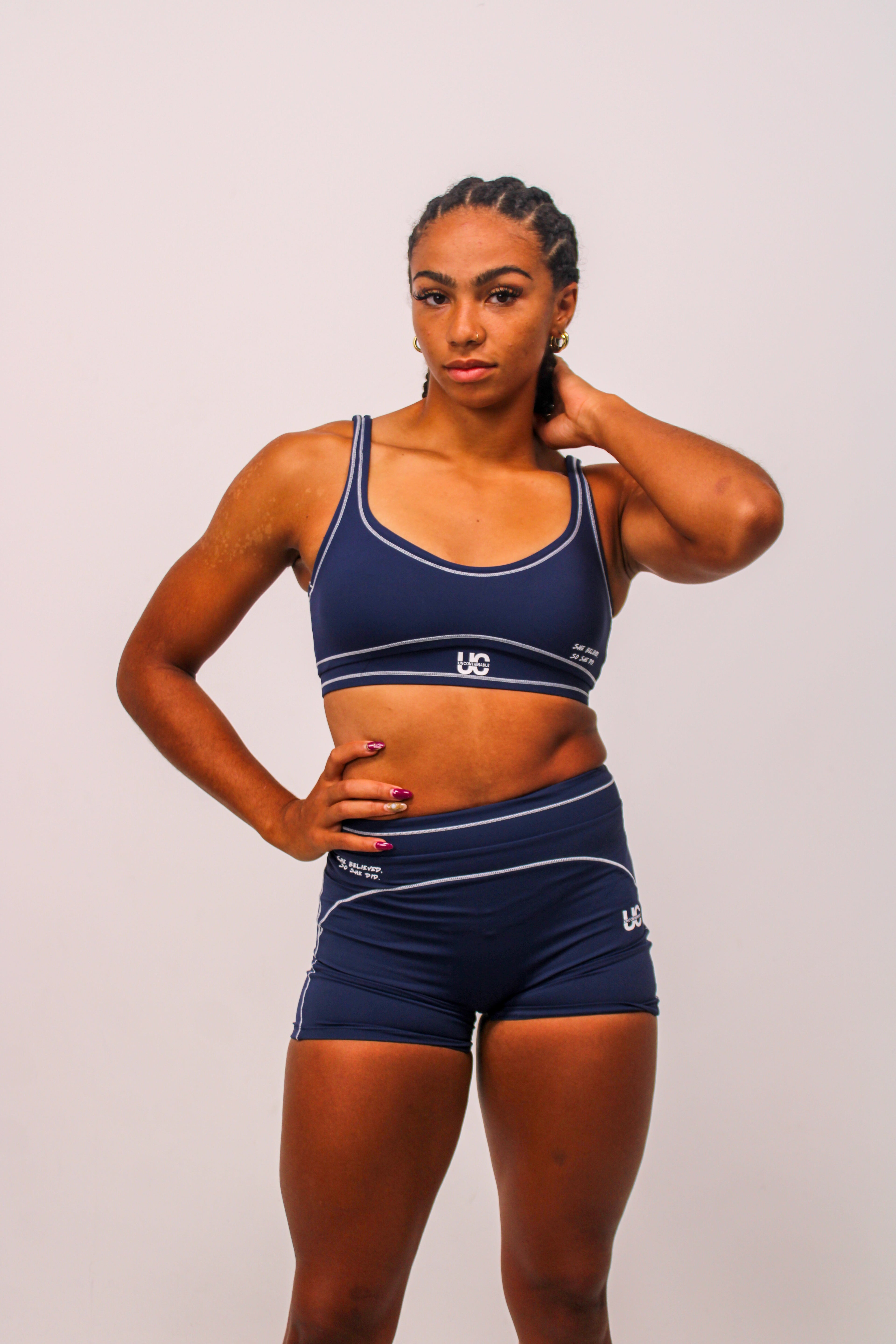 She Believed bra: Navy Blue