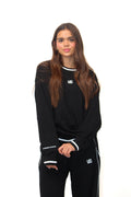She Believed Pullover: Black