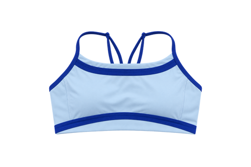 Xtra Mile Bra in Limitless Blue, women's running sports bra by Uncontainable – photo 2