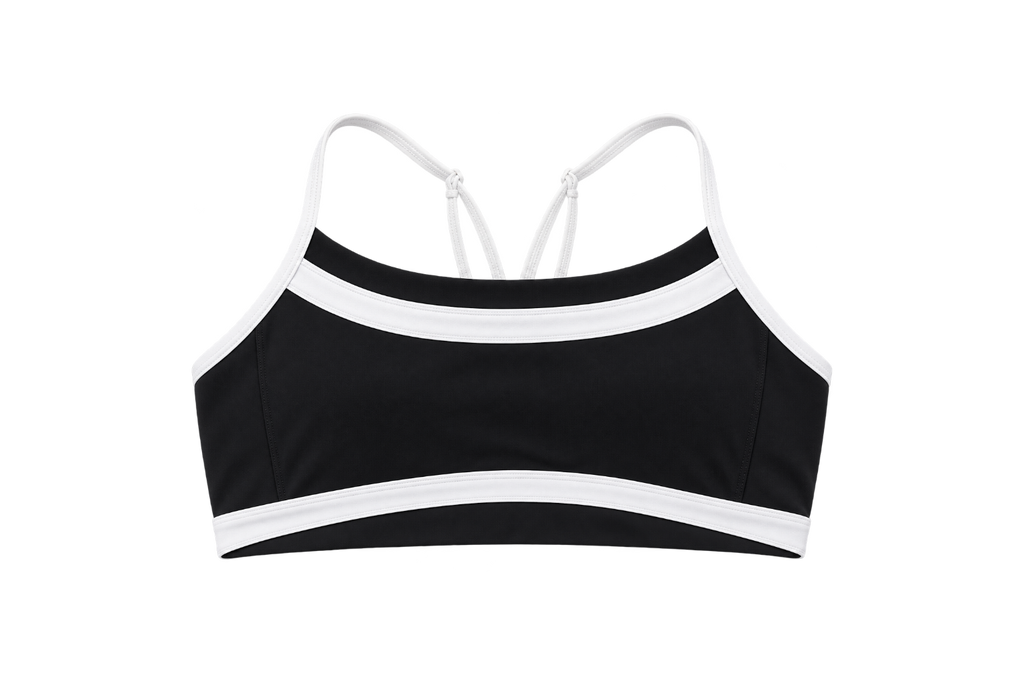 XTRA MILE – BLACK & WHITE BRA