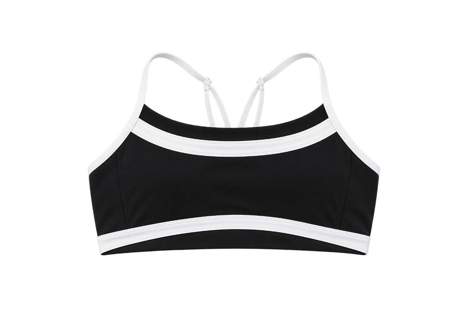 XTRA MILE – BLACK & WHITE BRA