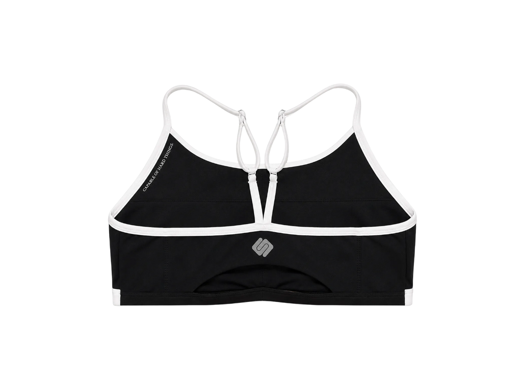XTRA MILE – BLACK & WHITE BRA