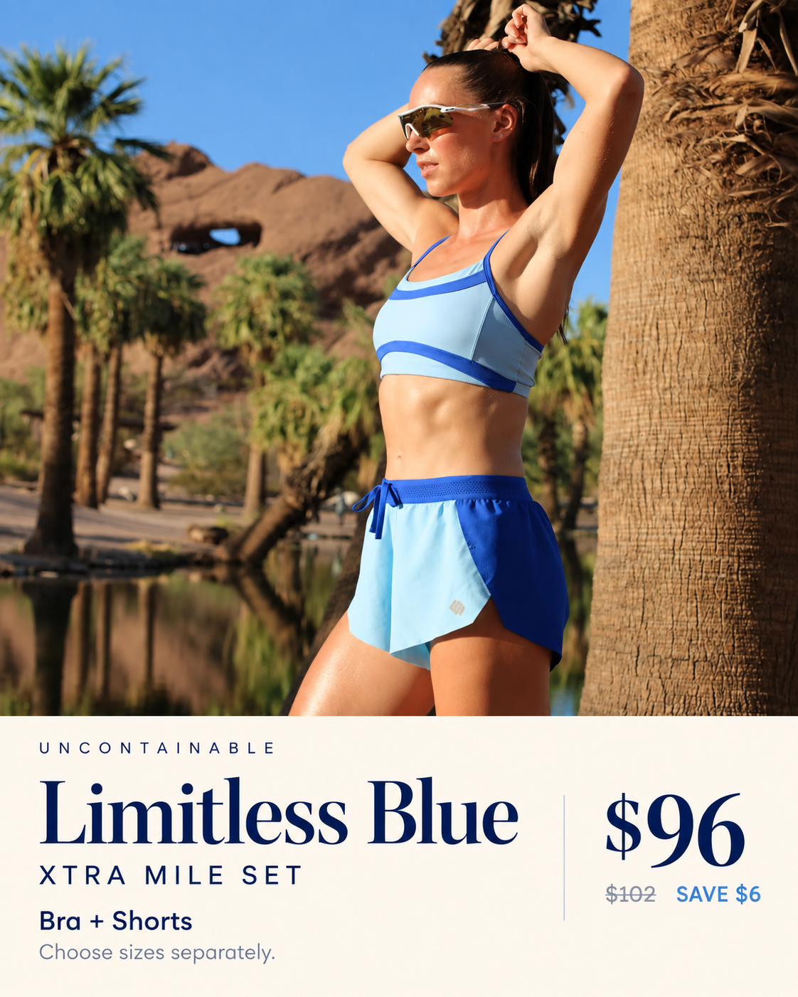 BUNDLE XTRA MILE  SET – "Limitless Blue"