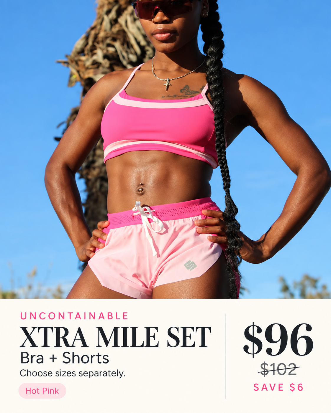 BUNDLE XTRA MILE SET "All Heart Pink"