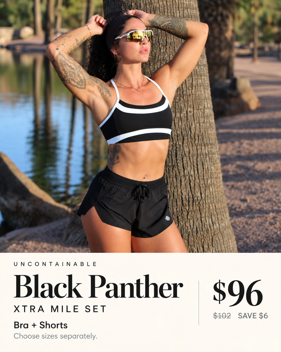 BUNDLE XTRA MILE SET – "Panther Black"