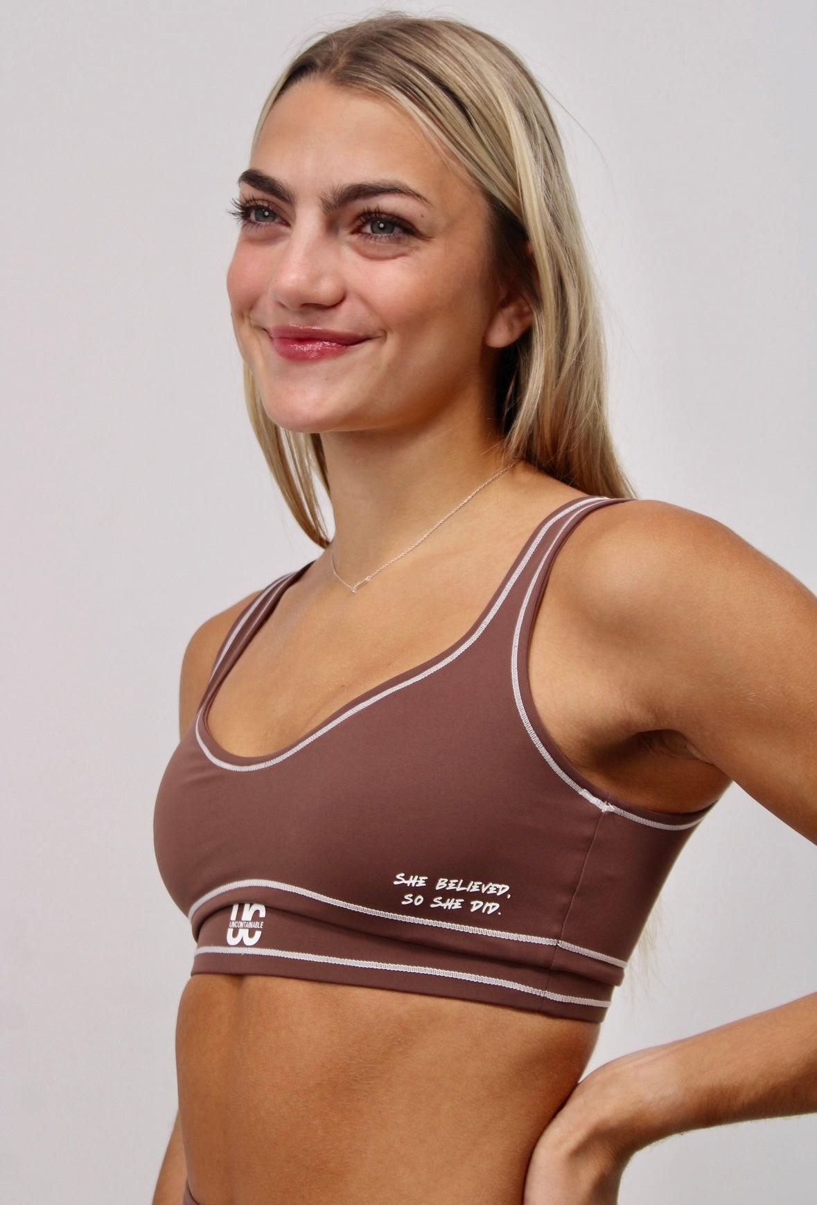 She Believed bra:Brown