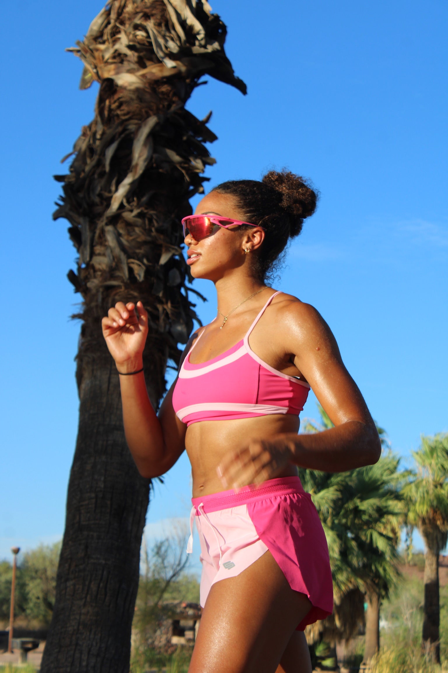 XTRA-MILE "All Heart Pink" SHORTS