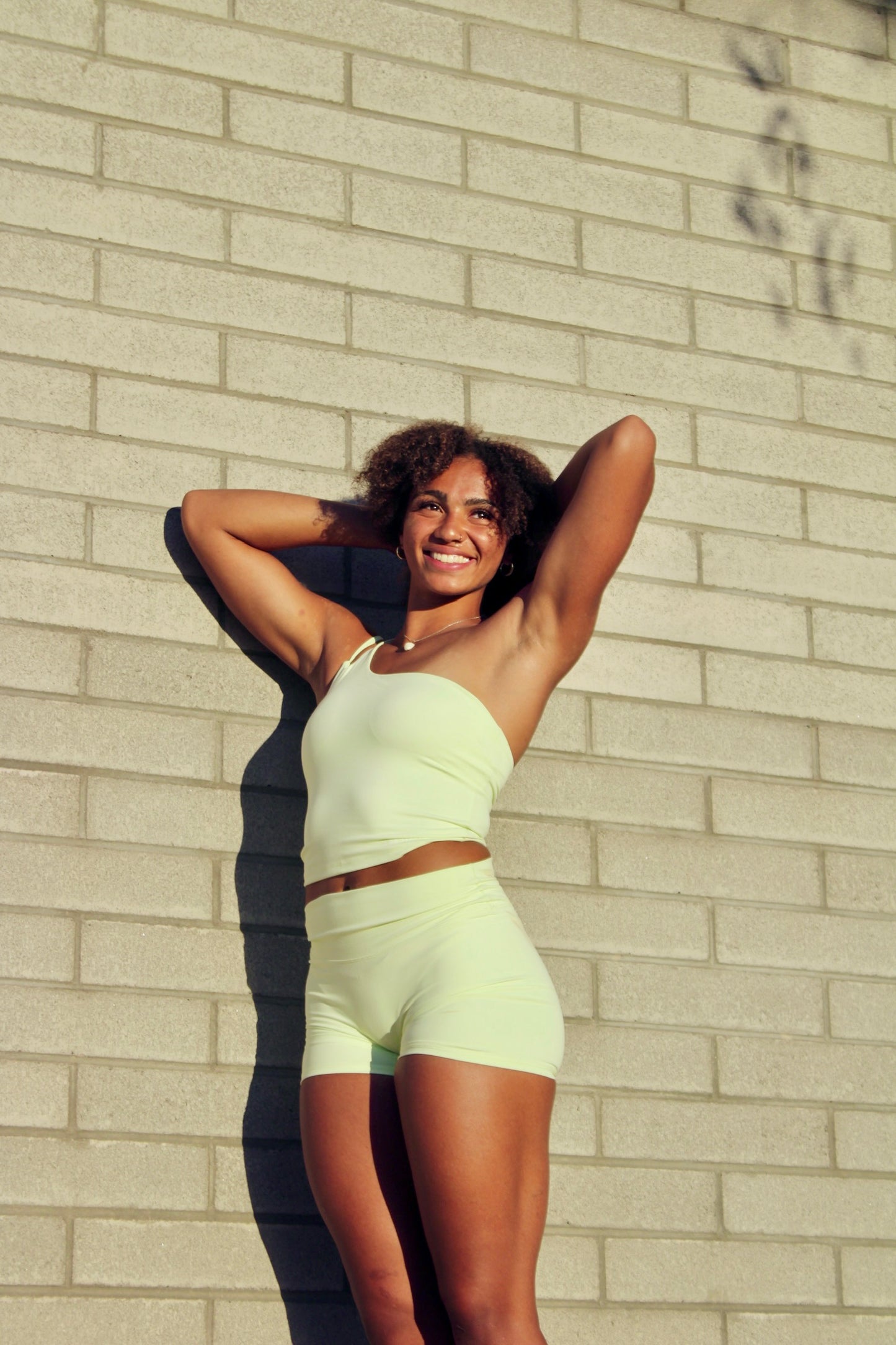SUN Yellow Short — I AM FEARLESS