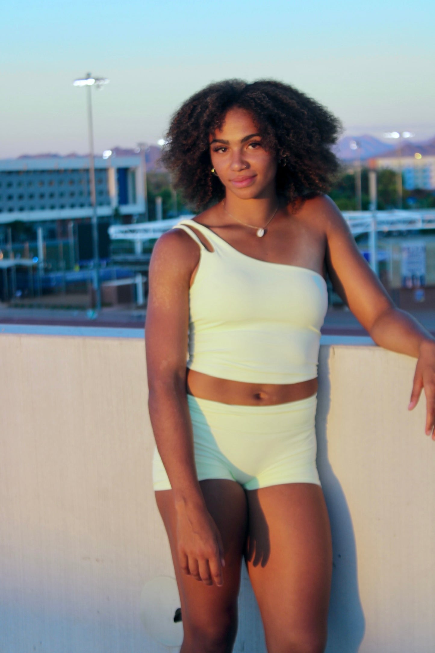 SUN Yellow Bra — I AM FEARLESS