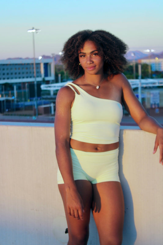 SUN Yellow Bra — I AM FEARLESS