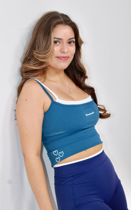 AGAPE Tank – TEAL BLUE