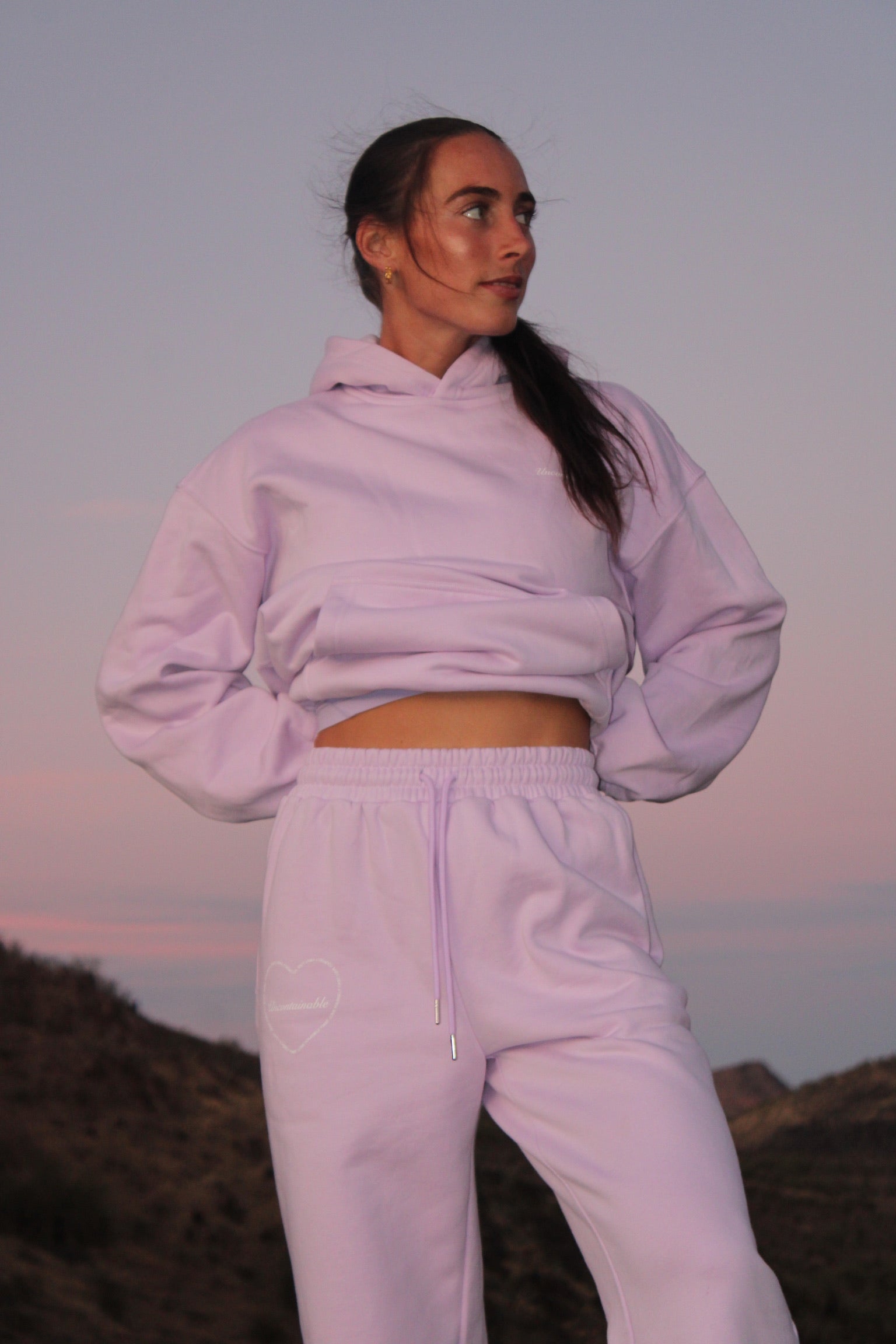 Love Yourself First: Lavender Sweatpants