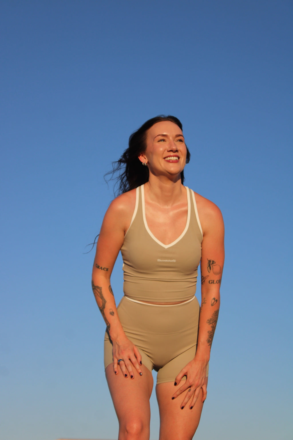 SCULPT TANK — Tan