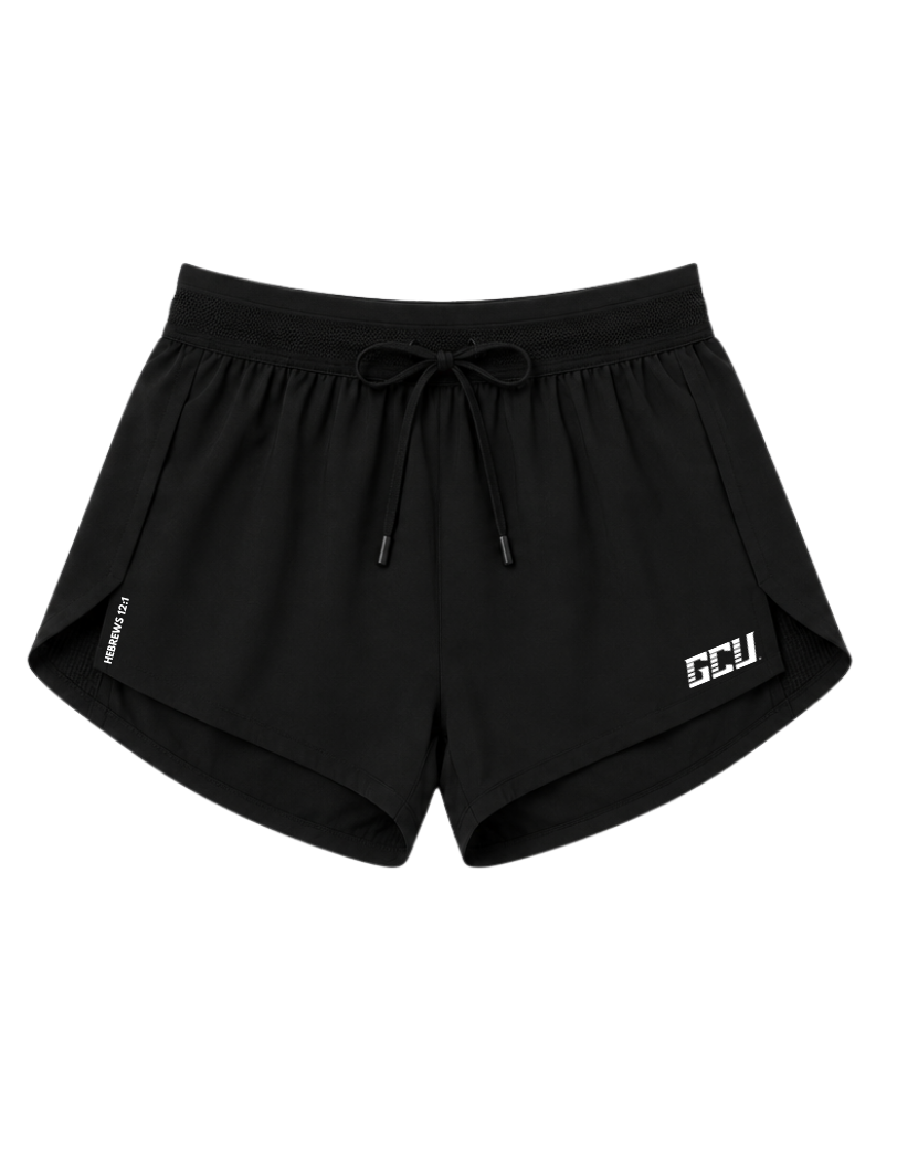 GCU Running Shorts — Black | Preorder