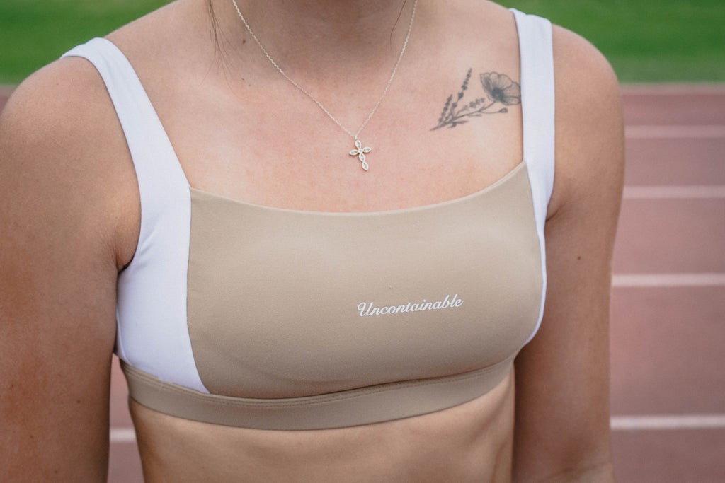 WAVES BRA — Tan