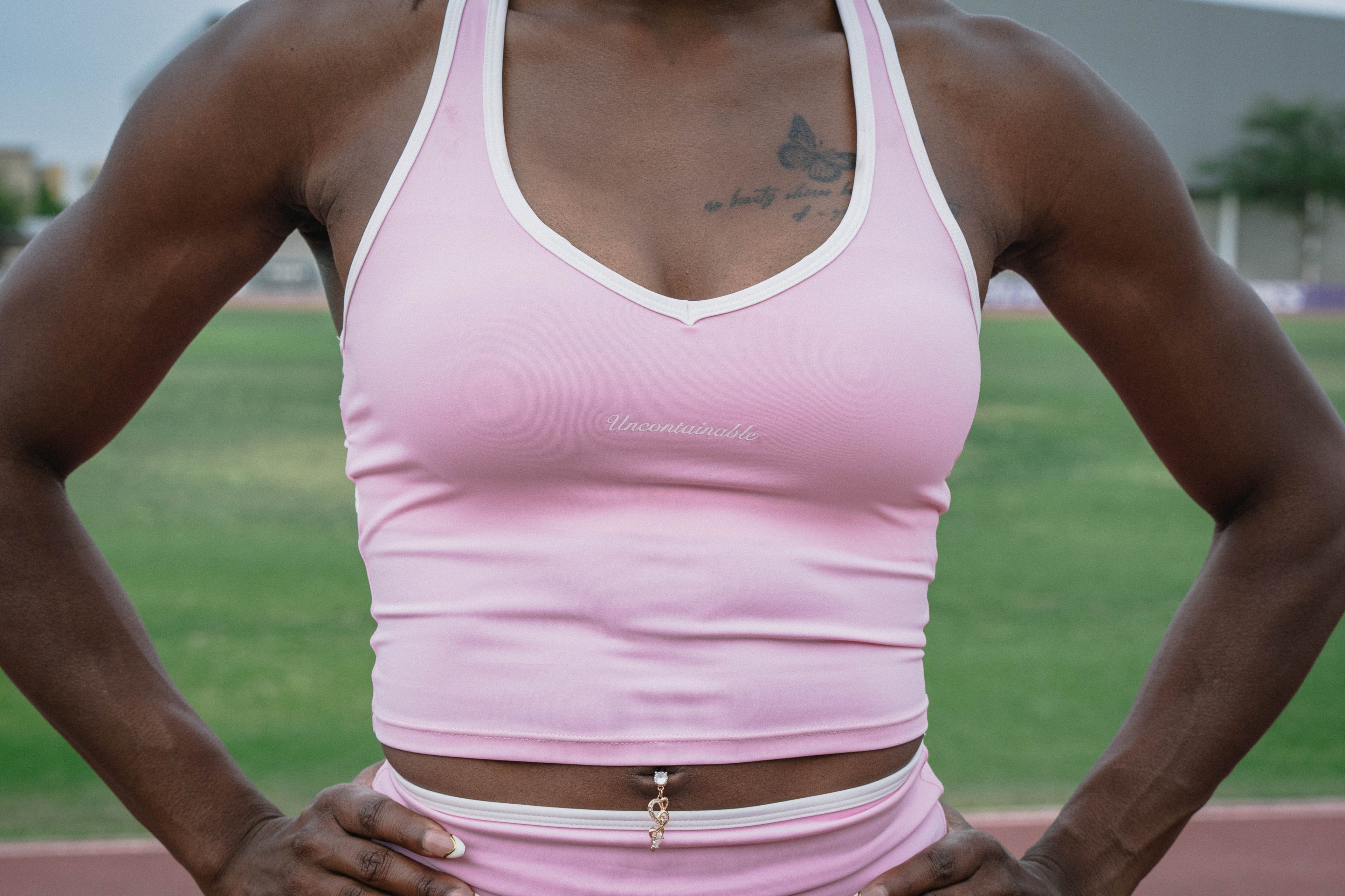 SCULPT TANK — Baby Pink