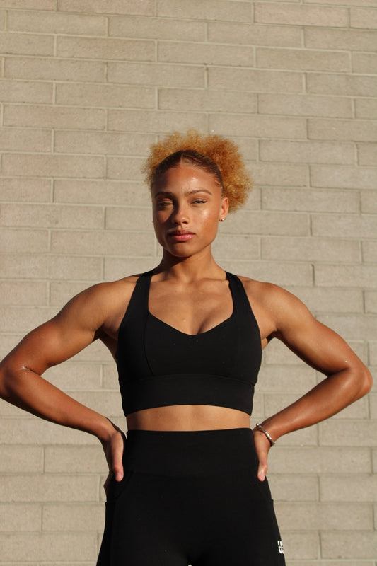 Black Slashed Bra - UncontainableUSA