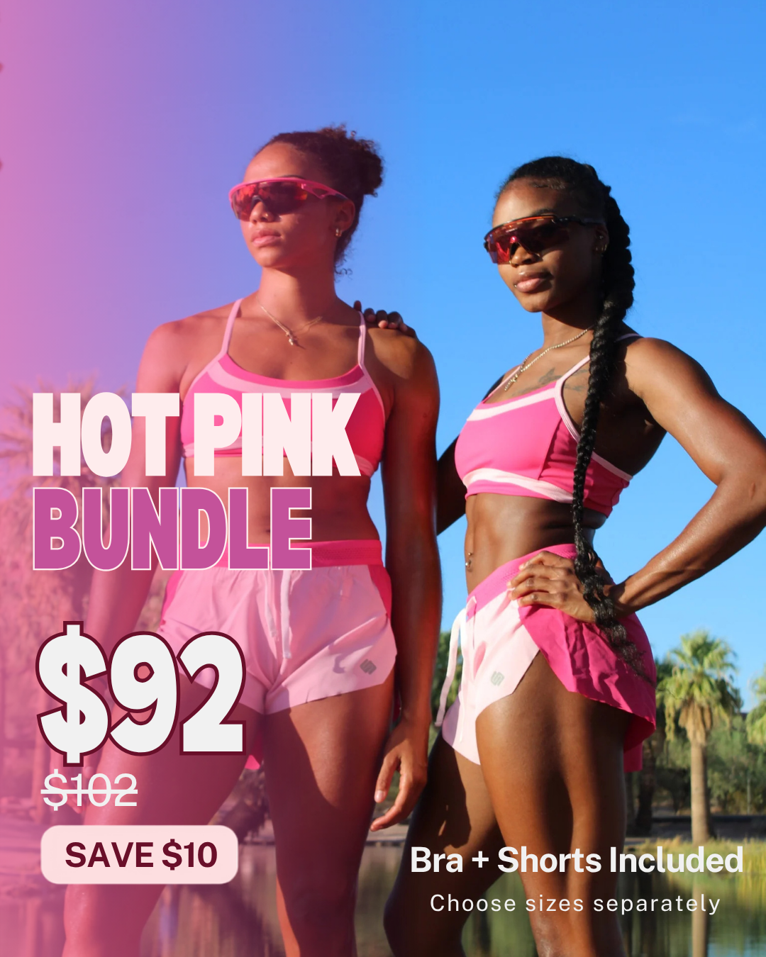 BUNDLE XTRA MILE SET "All Heart Pink"
